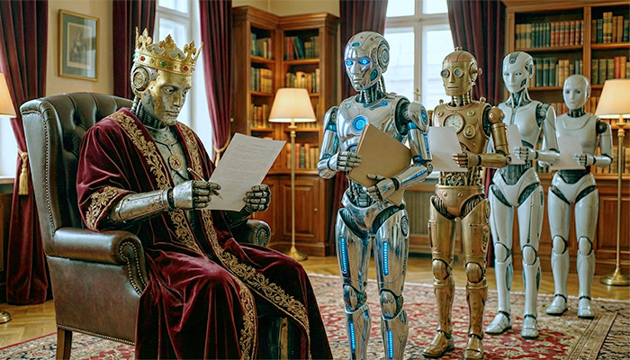 Em 2026, a IA continuará no trono da tecnologia, mas seu reinado será marcado pela automação de decisões – Imagem: Paulo Silvestre